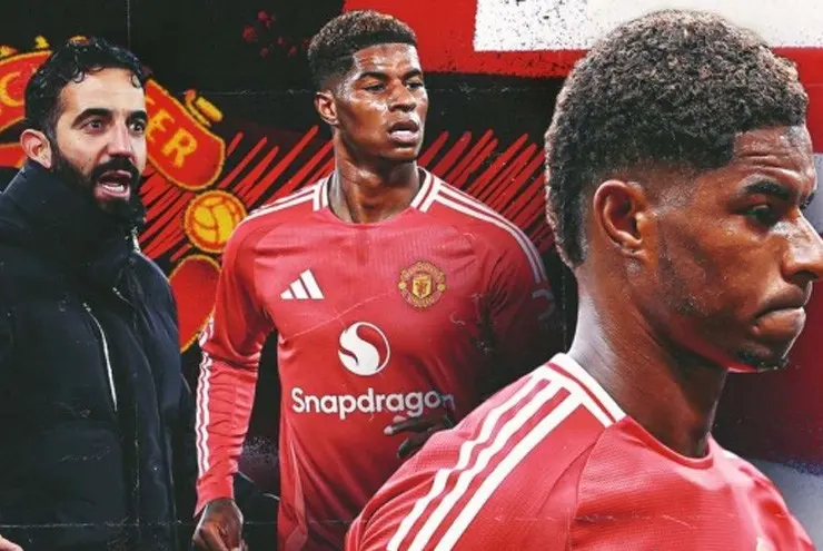 HLV Amorim và Rashford không còn giao tiếp với nhau